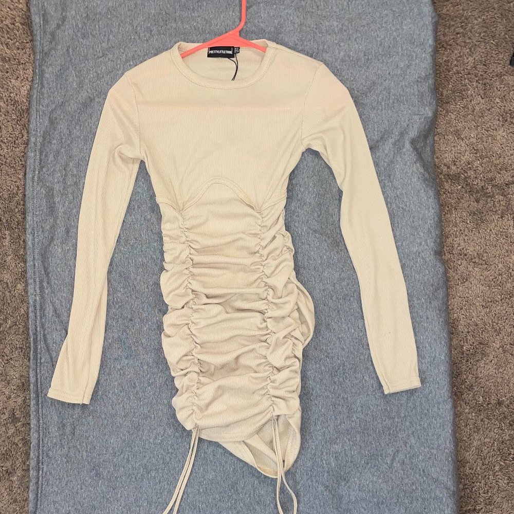 Ruched Mini Dress